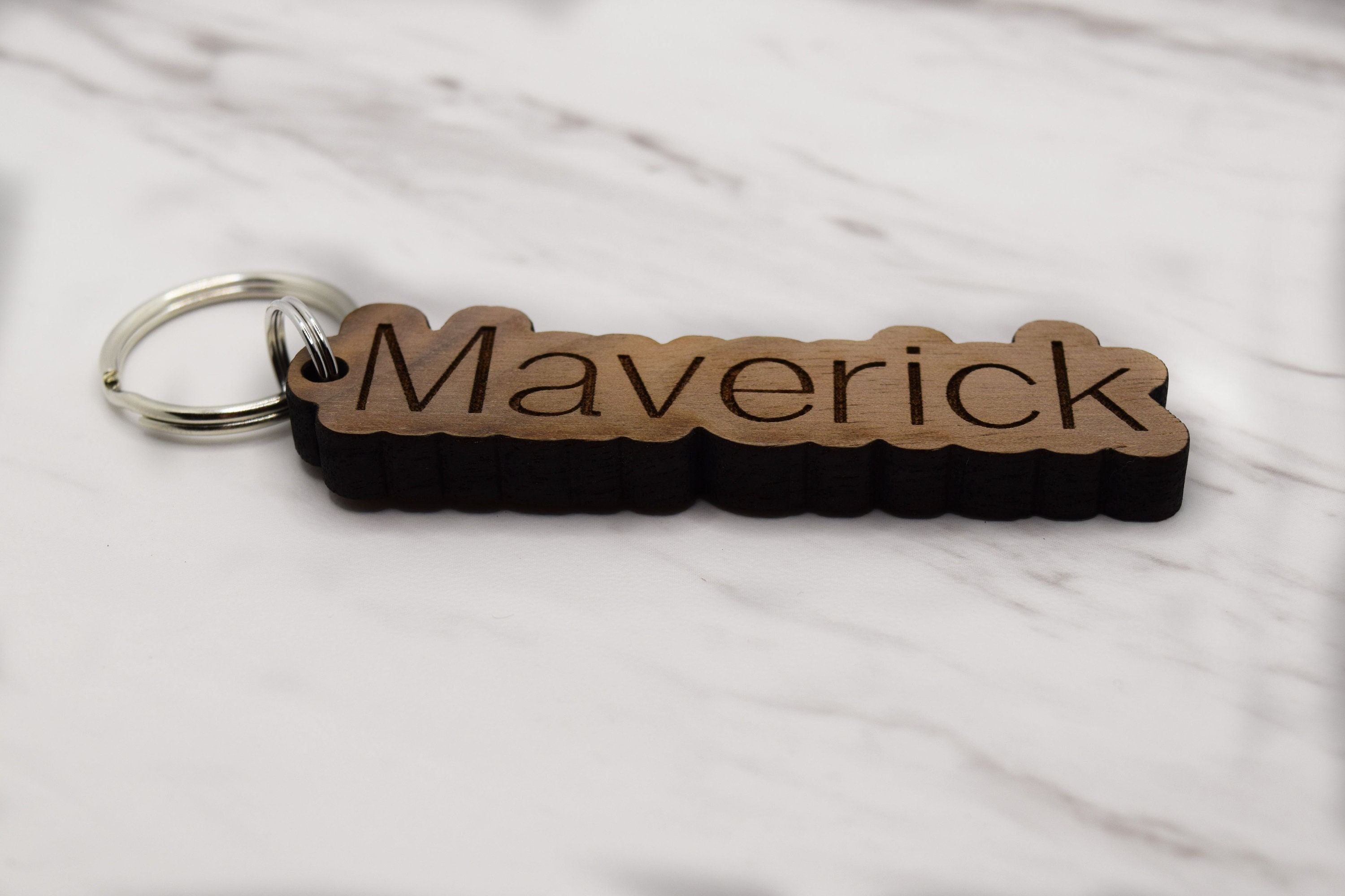Custom Wood Name Keychain Wood Keychain Name Keychain Etsy Australia