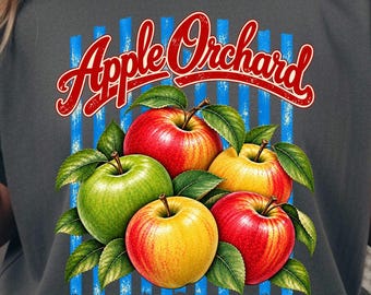 Apple Orchard Shirt, Apple Picking Tee, Comfort Colors Fall Shirt, Apple Farm Gift