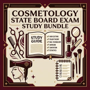 Préparation à l'examen d'État de cosmétologie 2026 | 500 questions d'entraînement, examens blancs