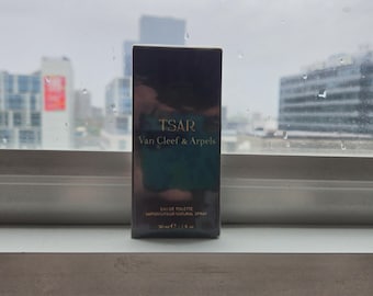 Vintage 2007(?) NIB Van Cleef and Arpels Tsar EdT Spray 1 Fl Oz / 30 Ml *READ*