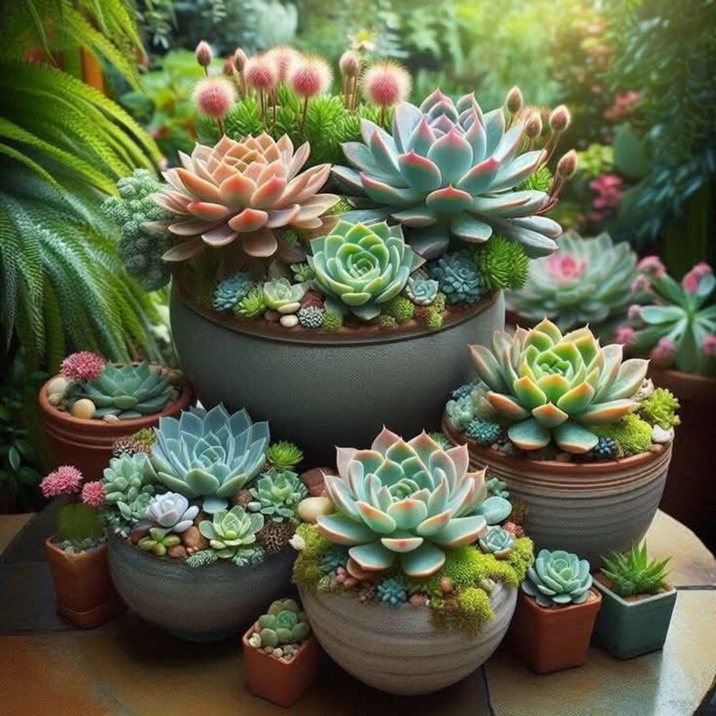 Back to the Roots Succulent & Cacti Mix - Thumbnail 3