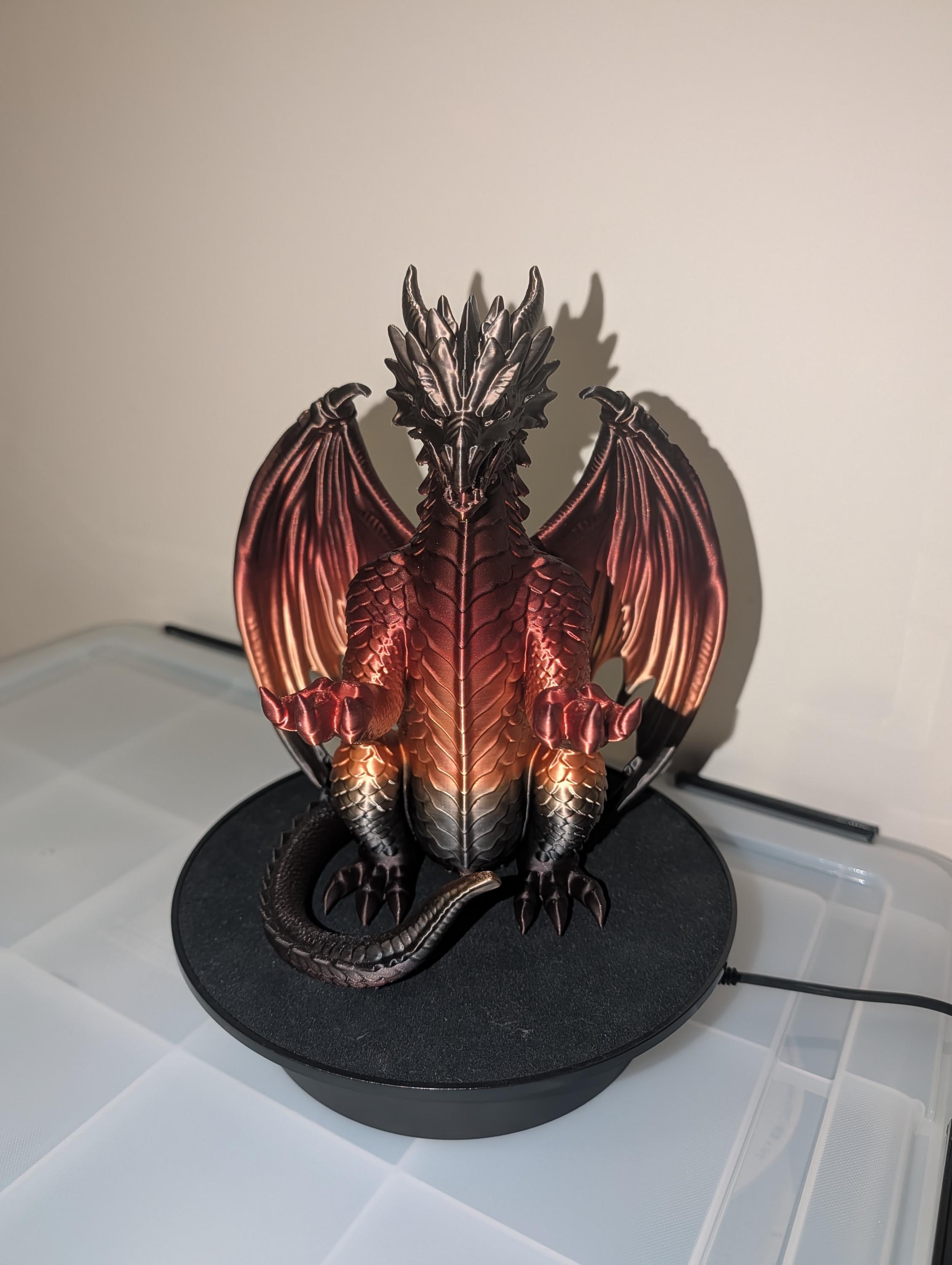 Dragon Controller Holder – 3D Printed Gaming Stand, Fantasy Desk Decor ...