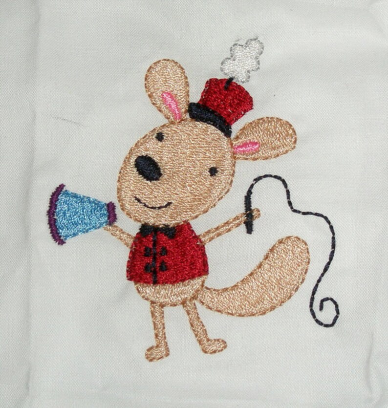 Embroidery Circus Animals Machine Embroidery by Cutestuff Etsy