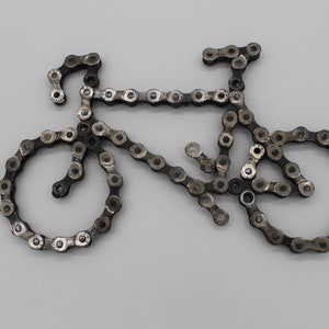 Bicycle made from recycled bike chain.you know you want one. image 2