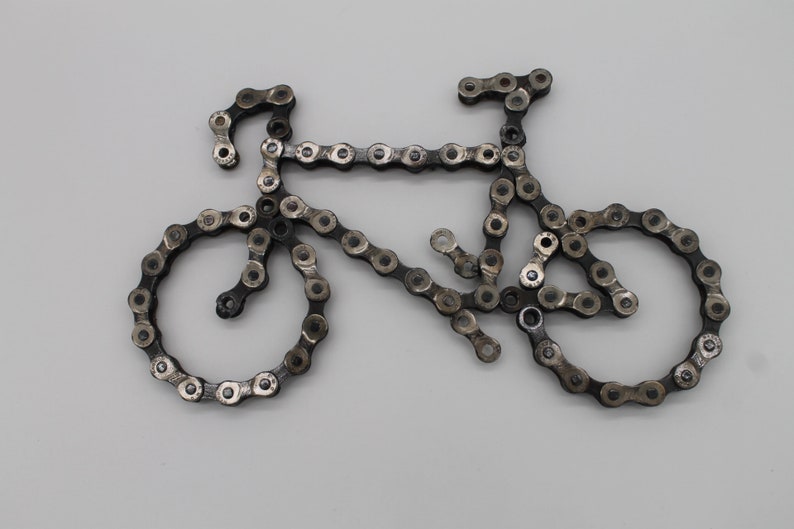 Bicycle Made From Recycled Bike Chain.you Know You Want One. Etsy