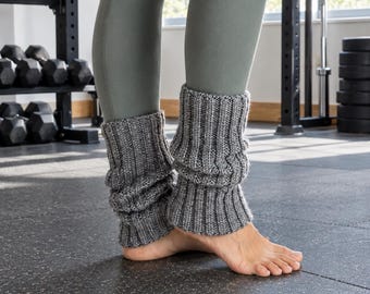Stulpen, Alpakawolle, Häkeln, Pilates, Yoga, Tanz