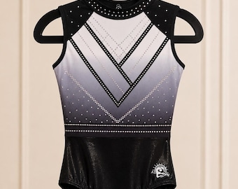 Maillot de gimnasia - Maillot de gimnasia - Body sin mangas - Aura plateada
