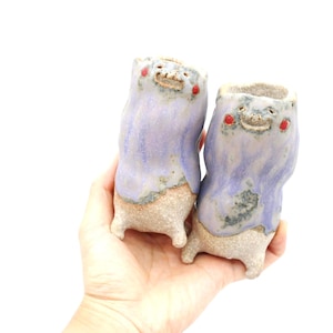 Ghost Ceramic Planter: Studio Ghibli Inspired Succulent, Air Plant, Toothbrush Holder