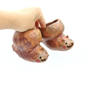 slakkenbak, slakkenbak, keramische pot handgemaakt, kodama plantenbak, cactusplanter met afvoer, studio ghibli-decor, gemaakt in de VS
