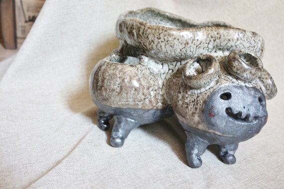 スタジオジブリにインスパイアされた、コダマ フェイスプランター