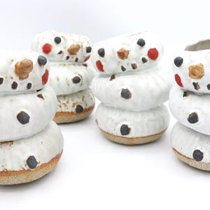 Melty Schneemann Keramik Übertopf: USA Made Weihnachtsdekoration