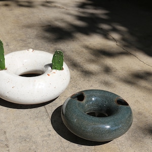 planter pot indoor,planter drainage, ceramic planter pot feet,succulent planter, bonsai pot, handmade planter, made in USA