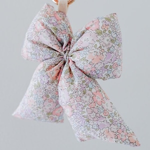 Puffy Bow Sewing Pattern Bundle | 3 Sizes, Keychain, Garland Tutorial (Digital Download)