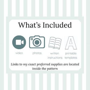 How To Make Puffy Fabric Letters - Instant download tutorial and templates with projects image 2
