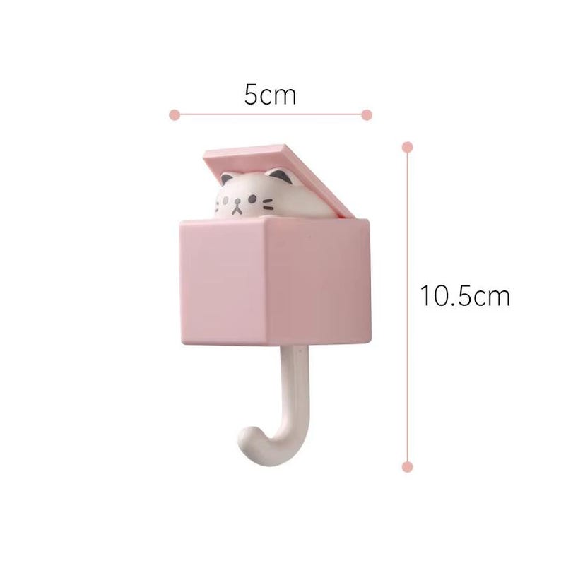 Interactive Key Holder Interactive Pop-up Cat Key Holder | 3D Printed Cat Wall Hook | Cute ...