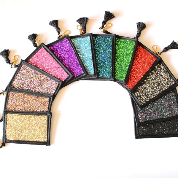 Glitter Card Holders - Range of Colours Available!