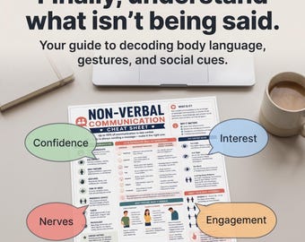 Nonverbal Communication Guide | Body Language Cues & Signals | Social Skills Reference
