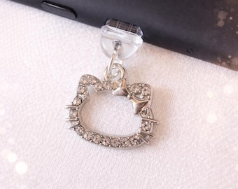 Colgante para Kindle con tapón antipolvo, estilo coqueto, lindo colgante kawaii para Kindle.