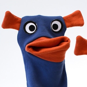 MOOD MONSTER emotion hand puppet made of organic cotton