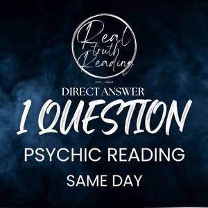 1 Question Psychic Reading / Pure Intuition (No Tools) / Same Day Delivery / Deep Insight / Love & Career / Clairvoyant PDF