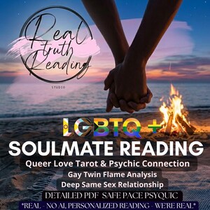 LGBTQ+ Soulmate Reading | Queer Love Tarot & Psychic Connection | Gay Twin Flame Analysis | Deep Same Sex Relationship PDF Blueprint LGBTQ