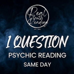 1 Question Psychic Reading / Pure Intuition (No Tools) / Same Day Delivery / Deep Insight / Love & Career / Clairvoyant PDF