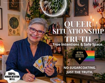LGBTQ+ Mixed Signals Psychic Reading | Queer Situationship Tarot Truth | True Intentions | Safe Space Same Sex Love Insight PDF