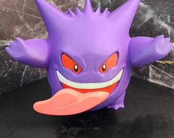 Pocket Monster #094 (G) - by Maple 3D Printing. Stand at 7.5 inches tall.