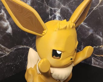 Angry Pocket Monster #133 (E) - 3D Print -  Created by Maple 3D Printing.