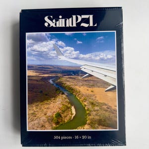 En Route | 504 Piece Airplane View Jigsaw Puzzle, Travel Photography Puzzle