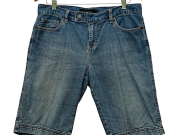 Vintage Calvin Klein damesbermudashorts maat 12 (niet-elastisch) uit de jaren 90, Hong Kong