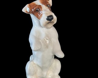 ROYAL DOULTON Begging Sealyham Terrier K3 Antique Backstamp Very Good Condition