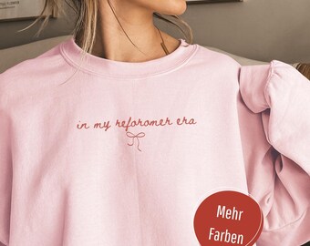 Pilates Shirt, In My Reformer Era Sweatshirt, Coquette StilSweater, Pilates Era Fitness Hoodie, Workout Gym Pullover, Pilates Geschenk