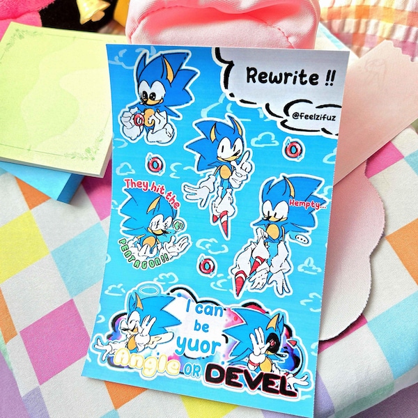 Rewwrite Sonic Rewrite Sonic - Etsy