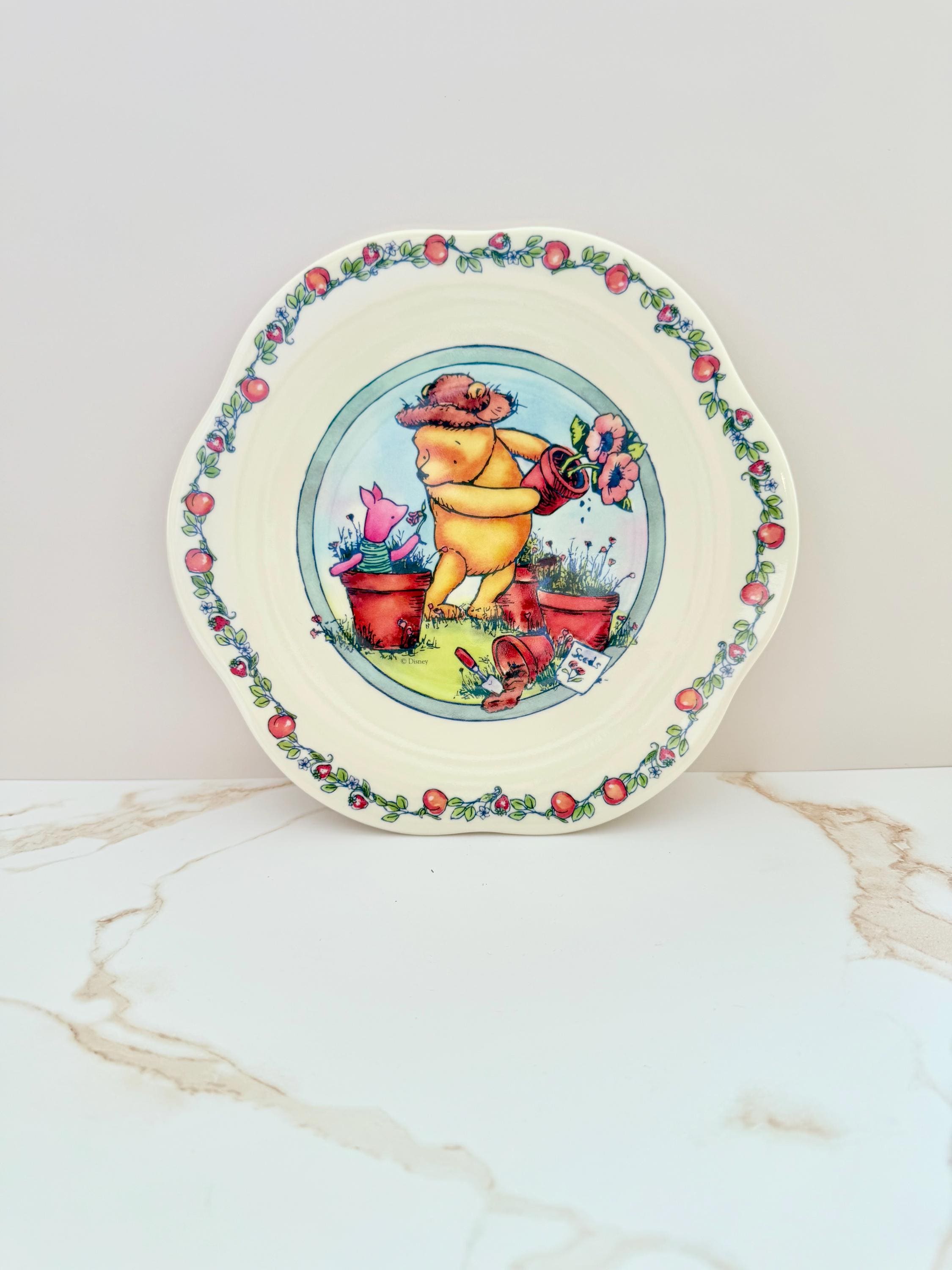 Winnie the Pooh Melamine Plate - Etsy