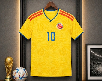 James Rodríguez #10 Colombia 26/27 Camiseta de Fútbol Copa Mundial