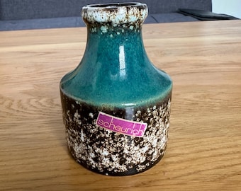 Small Vintage Scheurich W.Germany 550-10 Fat Lava Vase