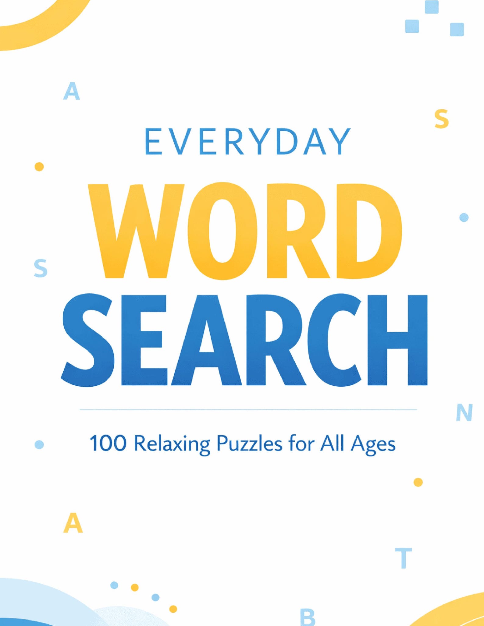Everyday Word Search – 100 Relaxing Printable Puzzles (PDF) - Etsy