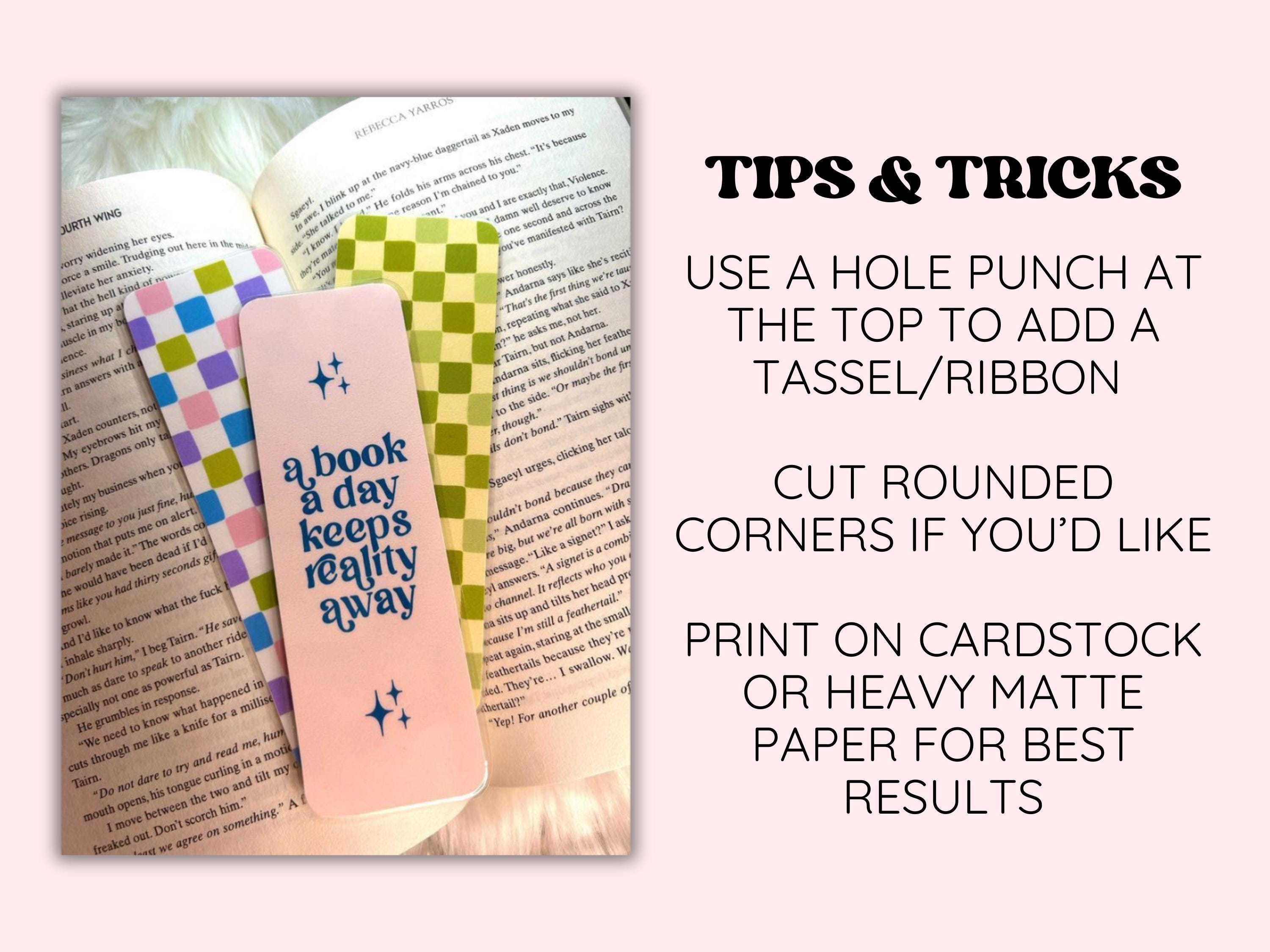 Editable Bookmark Template Bundle, DIY Custom Bookmarks, Canva Drag ...