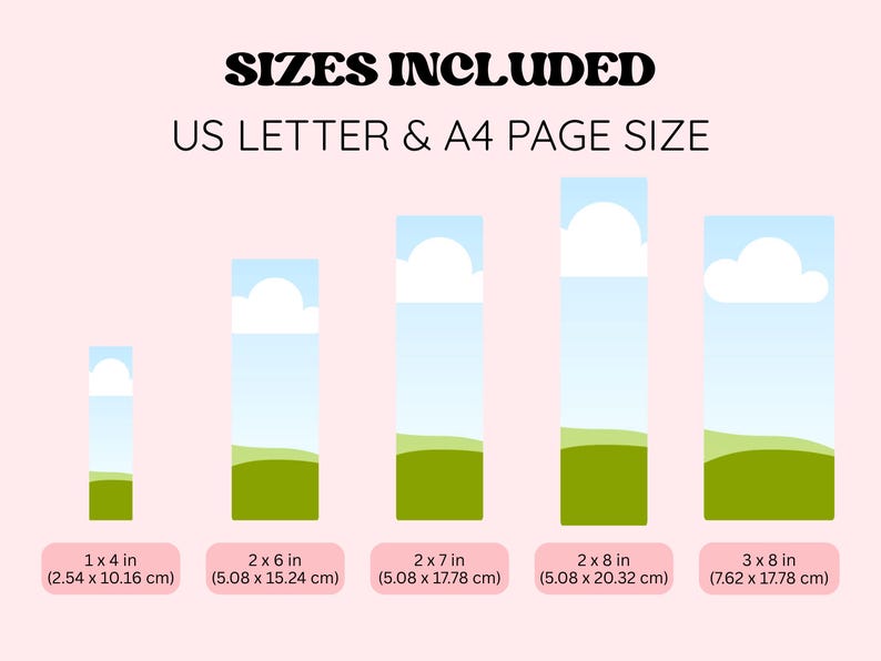 Editable Bookmark Template Bundle, DIY Custom Bookmarks, Canva Drag ...