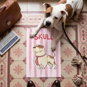 Custom Dog Portrait as Your Job | Funny Pet Portrait Illustration | Personalized Dog Gift | Dog Mom Gift | Pet Lover Gift