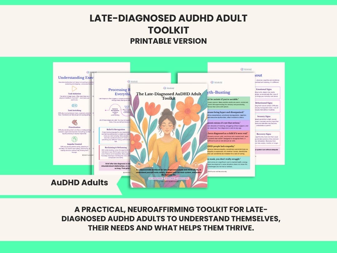 Toolkit voor volwassenen met een late diagnose van autisme en ADHD ...