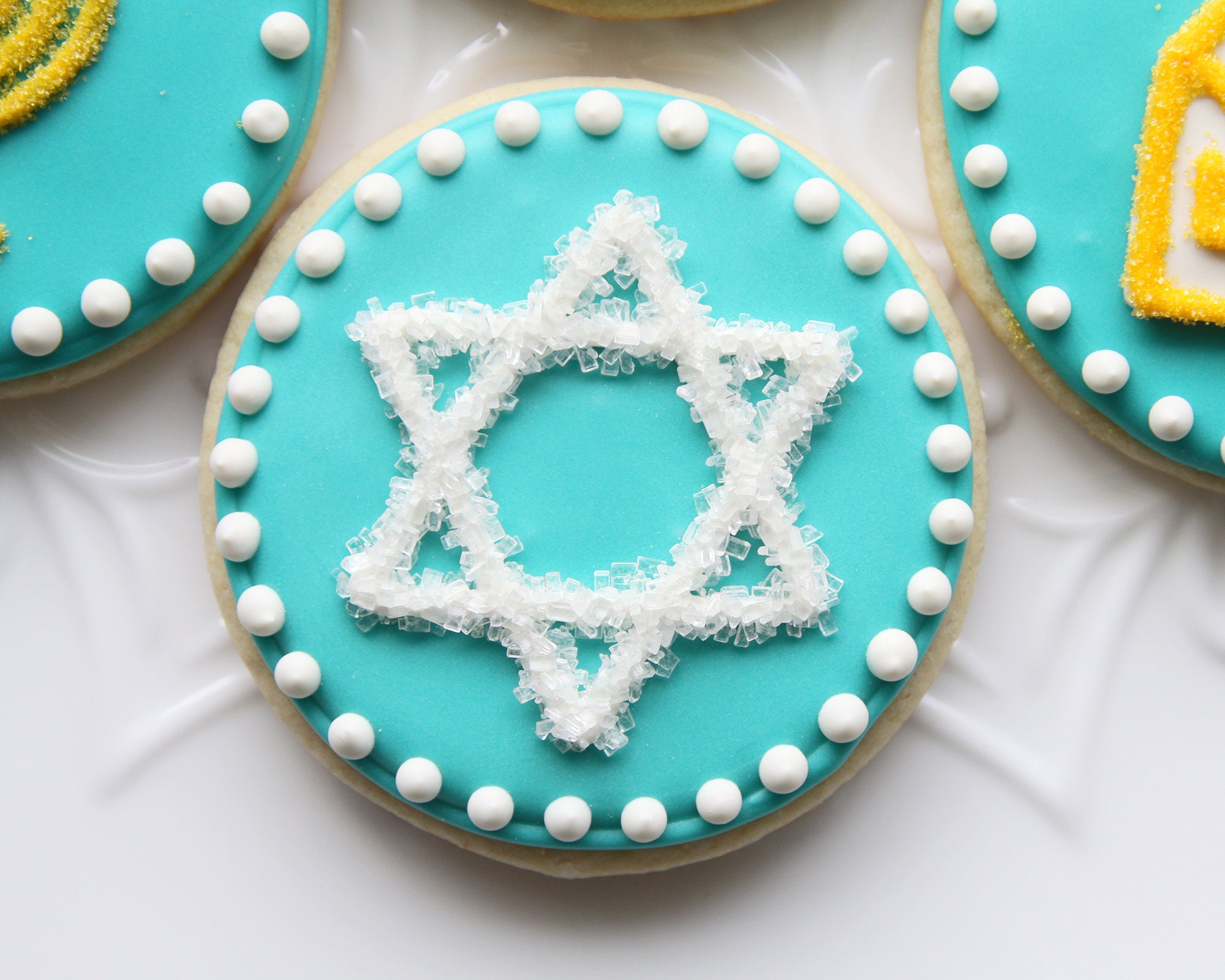 Hanukkah Sugar Cookies Set Of 12 Hanukkah Cookies Hanukkah Etsy