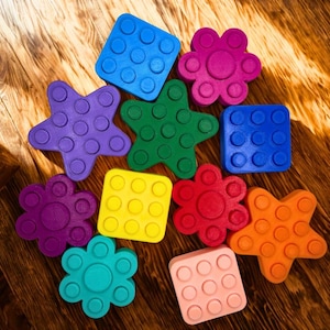 3D Printed Pop Fidget Toy – Sensory Bubble Wrap Anxiety Relief Desk Toy