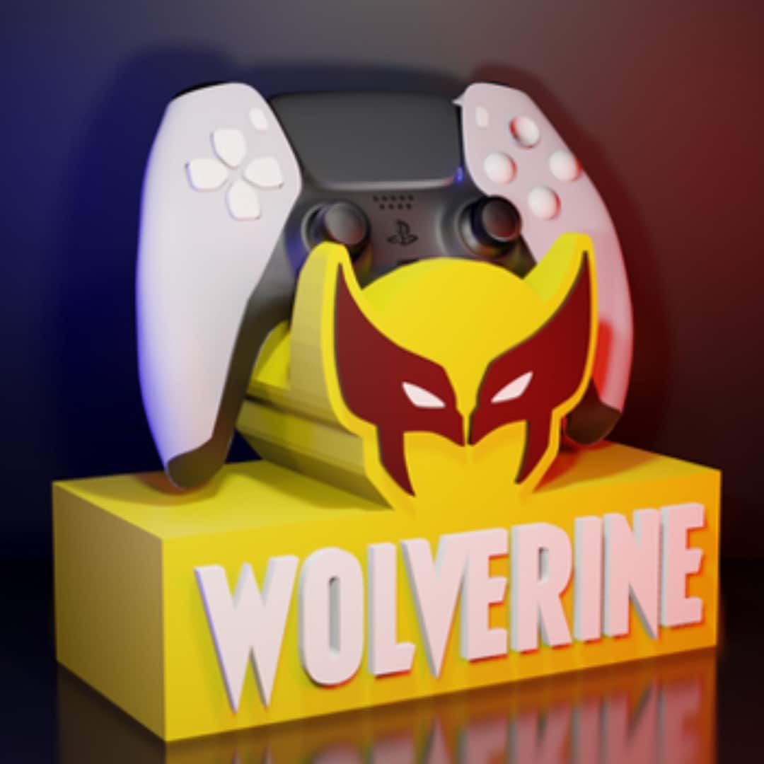 Yellow Wolverine Controller 3D Printed Wolverine Controller Holder | Game Room Decor - Etsy Canada