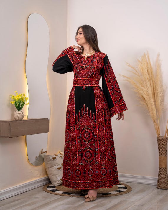 maxi dress floral black Santal Chiffon Halter / | MESHKI Joyfunear Women's Fashionable Sexy Color:Serene Blue Lightweight and travel Sleeve: Long Sleeve