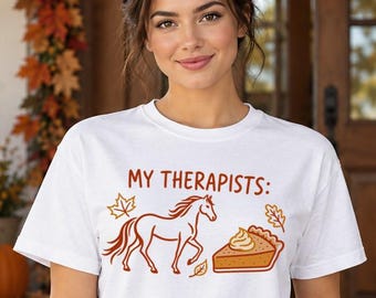 Funny Horse Lover Fall Shirt, Pumpkin Pie Graphic Tee, Equestrian Thanksgiving Sweatshirt, Cute Barn Life Tshirt, Horse Girl Gift