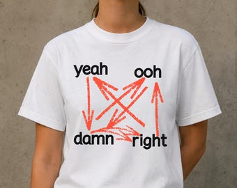 Yeah Ooh Damn Right Graphic T-Shirt, Comfort Colors® Kpop Fan Gift, They Don't Know About Us Inspired Tee, World Tour 2026