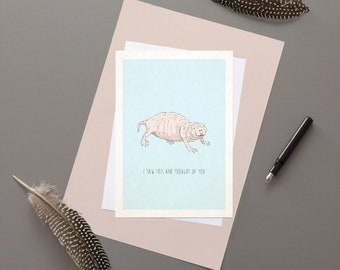 I saw this and thought of you - Greetings card