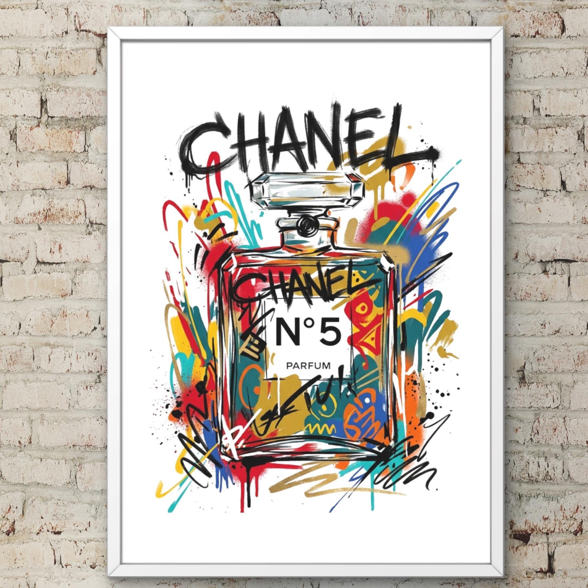 Chanel no5 art - Etsy 日本